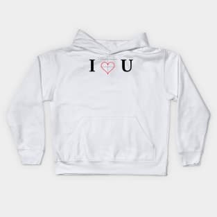 Geeky Love Plot Kids Hoodie